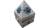 Hand Made Mother Of Pearl Jewelry Box